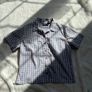 Patagonia Plaid Button Down Shirt Women’s Size S Cottagecore Hiking Outdoor Core
